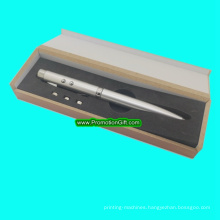 Wooden Box 3 in 1 LED Light Pen Laser Pointer